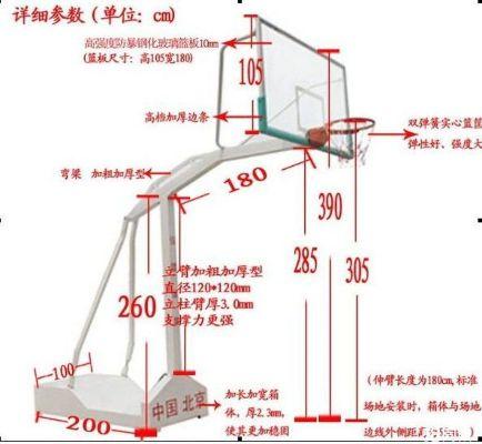 篮球架配件怎么选购和安装？-第3张图片-www.211178.com_果博福布斯